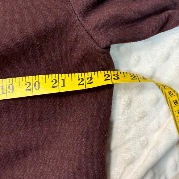 Vans Button-Up Cardigan Mens Size L Maroon/Gray TIE Print Inside Grandpa Sweater - Picture 6 of 9